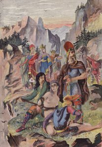 Fredegonde and Brunehaut by French School